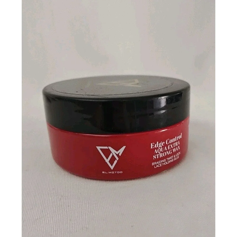 El Mitoo EDGE CONTROL AQUA EXTRA STRONG‎ HAIR WAX Unisex 150 ml 5 oz New